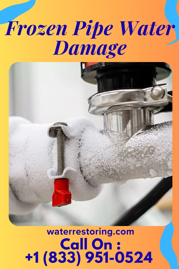 Frozen Pipe Water Damage in Grandfield, OK
